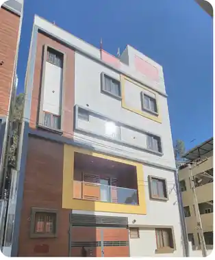 Site photo of the completed 3,591 sq.ft home in Bengaluru