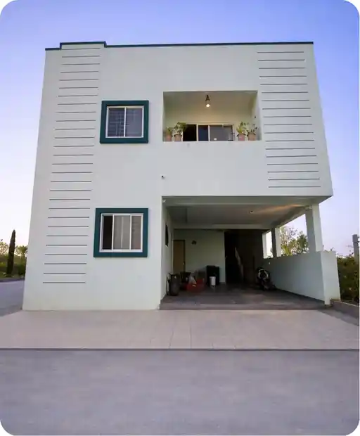 3D render of a 2,272 sq.ft home in Bengaluru