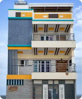 3D render of a 4,579 sq.ft home in Bengaluru
