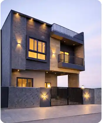 3D render of a 2,249 sq.ft home in Bengaluru