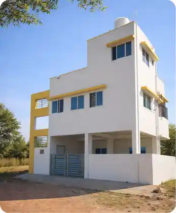 3D render of a 2,334 sq.ft home in Bengaluru