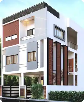 3D render of a 4,216 sq.ft home in Bengaluru