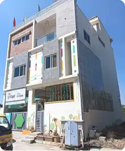 Site photo of the completed 4,216 sq.ft home in Bengaluru