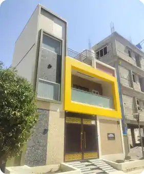 Site photo of the completed 2,646 sq.ft home in Bengaluru