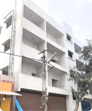 Site photo of the under-construction 5,192 sq.ft home in Bengaluru