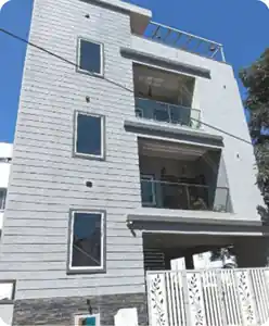 Site photo of the completed 4,059 sq.ft home in Bengaluru