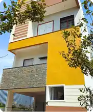 Site photo of the under-construction 2,121 sq.ft home in Bengaluru