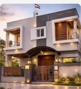 3D render of a 4,372 sq.ft home in Hyderabad