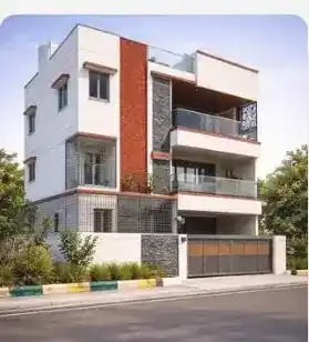 3D render of a 2,134 sq.ft home in Bengaluru