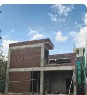 Site photo of the under-construction 2,278 sq.ft home in Hyderabad