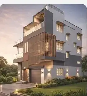 3D render of a 2,714 sq.ft home in Bengaluru