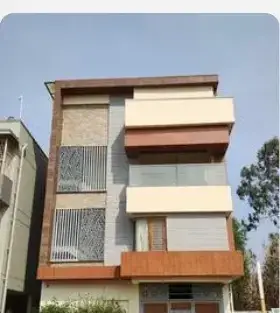 Site photo of the completed 2,445 sq.ft home in Bengaluru