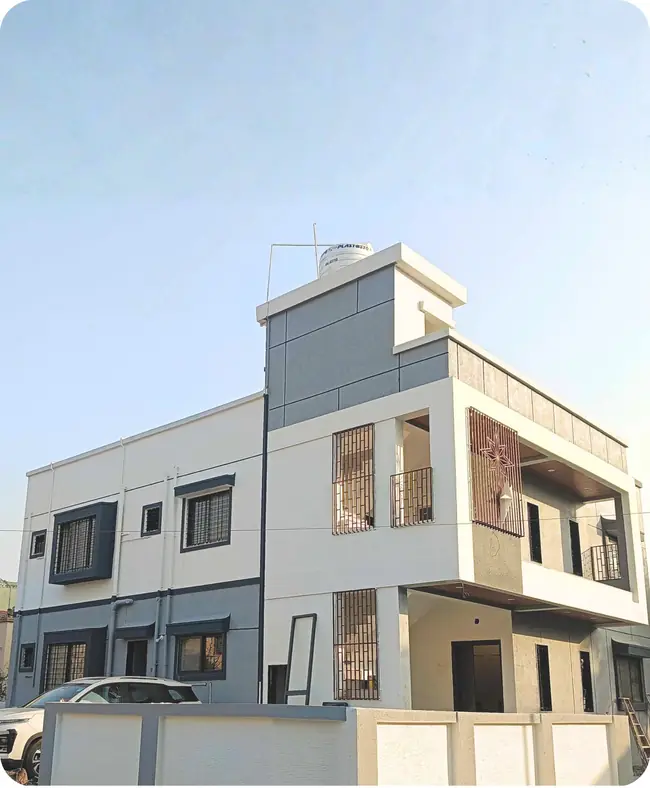 3D render of a 3,483 sq.ft home in Bengaluru