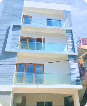 Site photo of the under-construction 3,661 sq.ft home in Pune