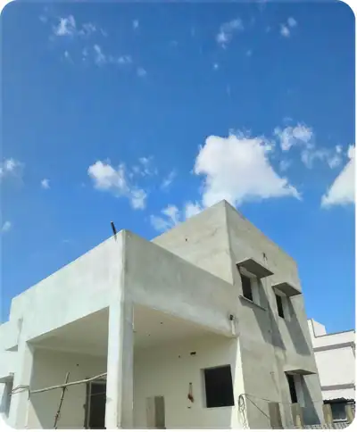 Site photo of the under-construction 2,138 sq.ft home in Chennai