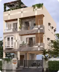 3D render of a 3,360 sq.ft home in Chennai