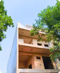 Site photo of the under-construction 3,396 sq.ft home in Noida, Delhi NCR