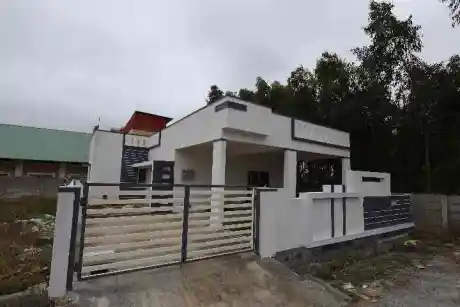 3D render of a 1,450 sq.ft home in Bengaluru