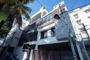 Site photo of the completed 5,258 sq.ft home in Bengaluru